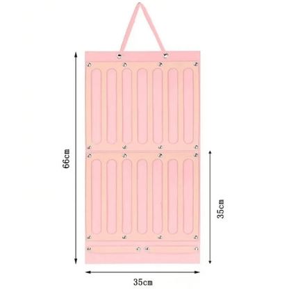 Organisateur de bijoux rose