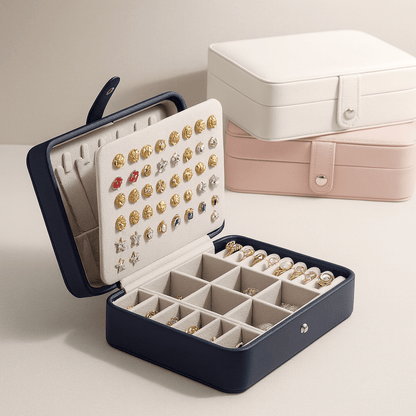 Petite Boite a Bijoux bleu