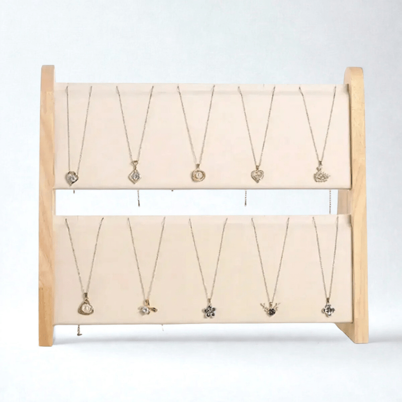 Porte bijoux collier de face