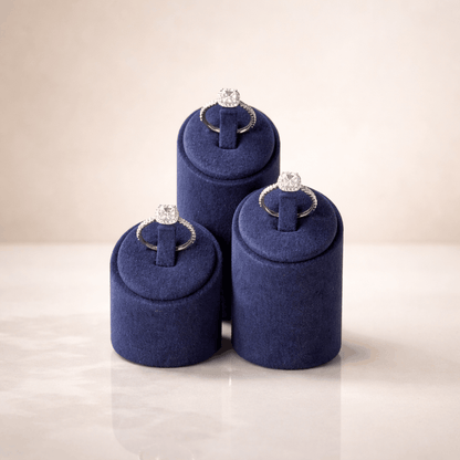 Presentoir Bague bleu