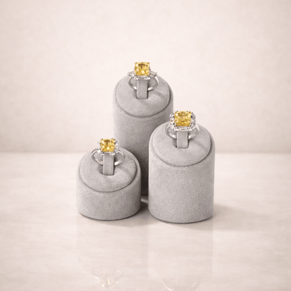 Presentoir Bague gris