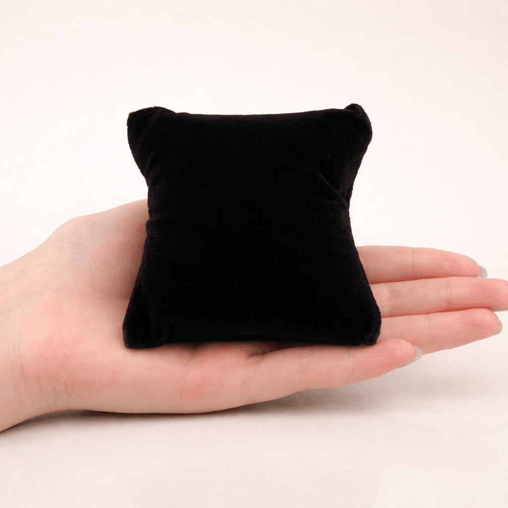 Presentoir Bracelet Coussin noir carre
