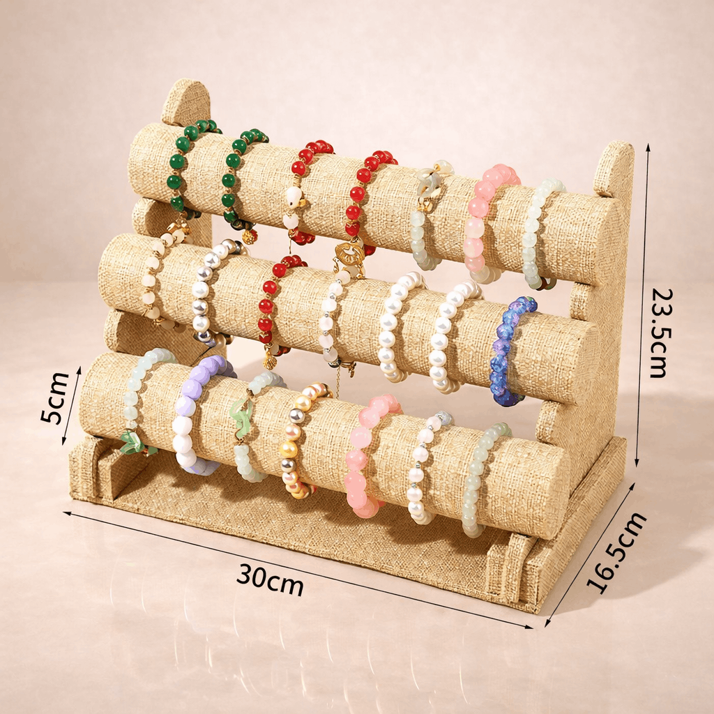 Presentoir Bracelet Triple jaune