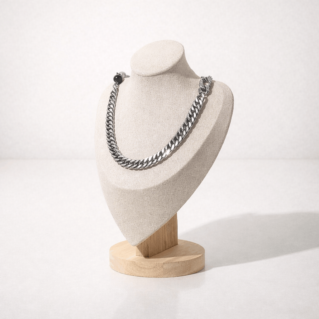 Presentoir Collier beige M