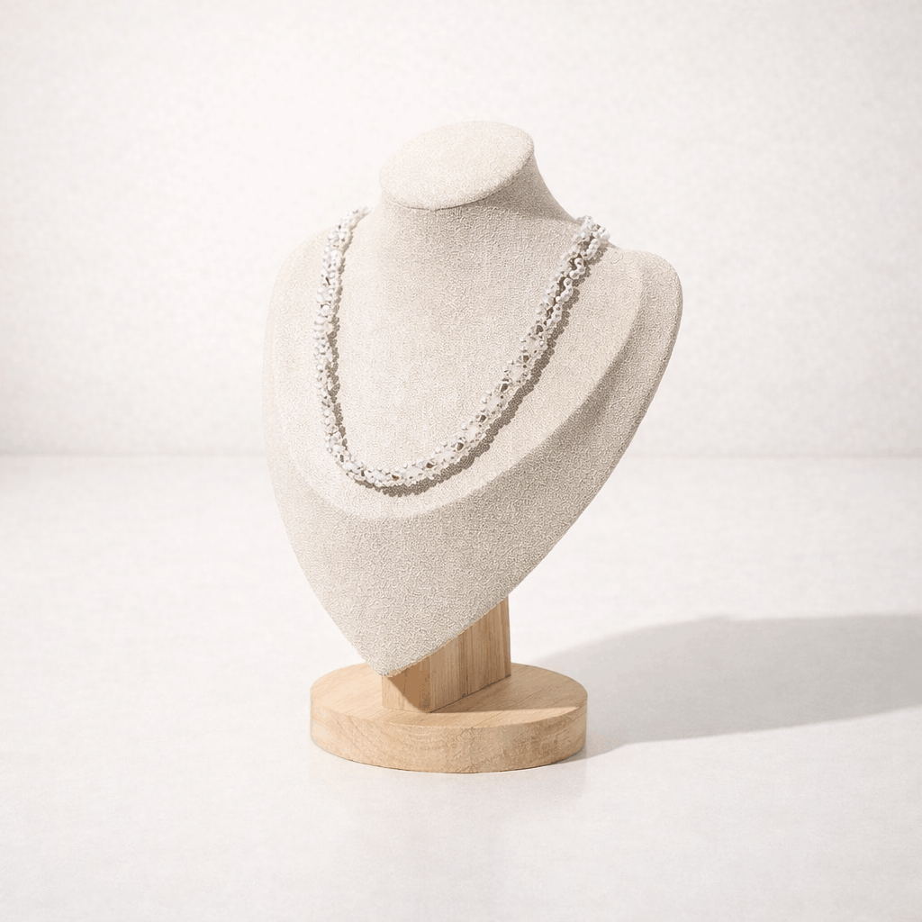 Presentoir Collier beige S