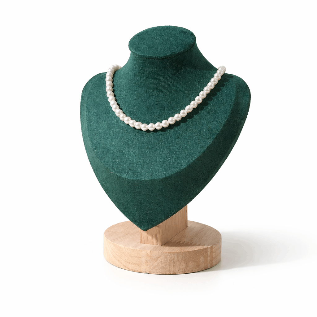 Presentoir Collier vert s 