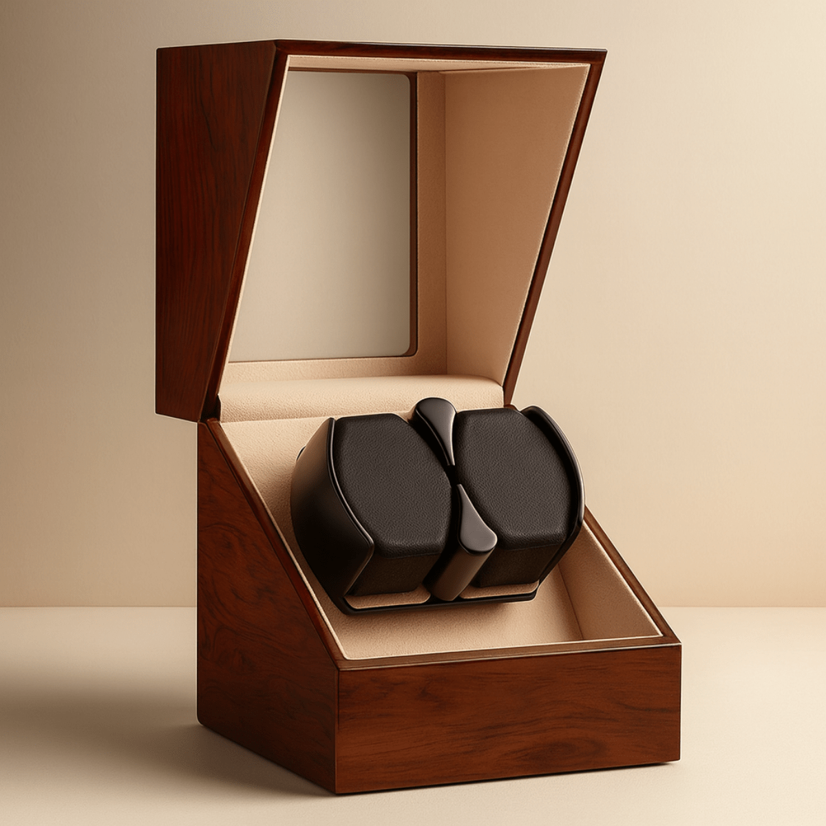 Remontoir Montre Automatique Silencieux bois
