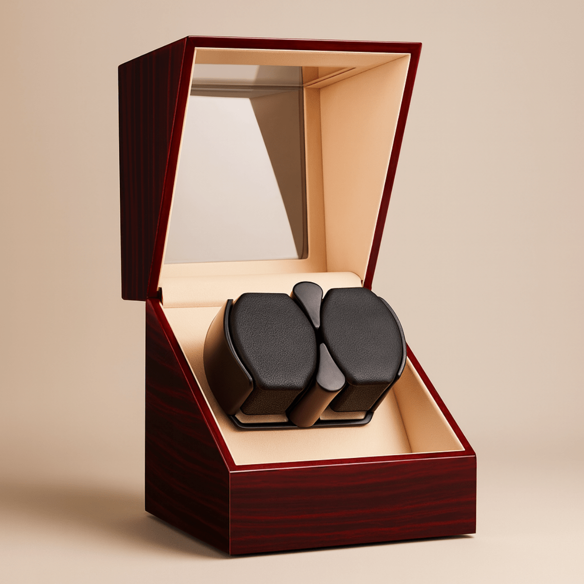 Remontoir Montre Automatique Silencieux rouge