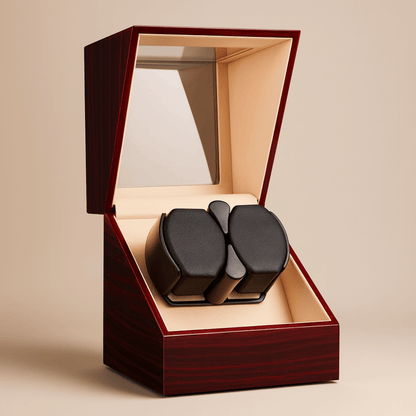 Remontoir Montre Automatique Silencieux rouge