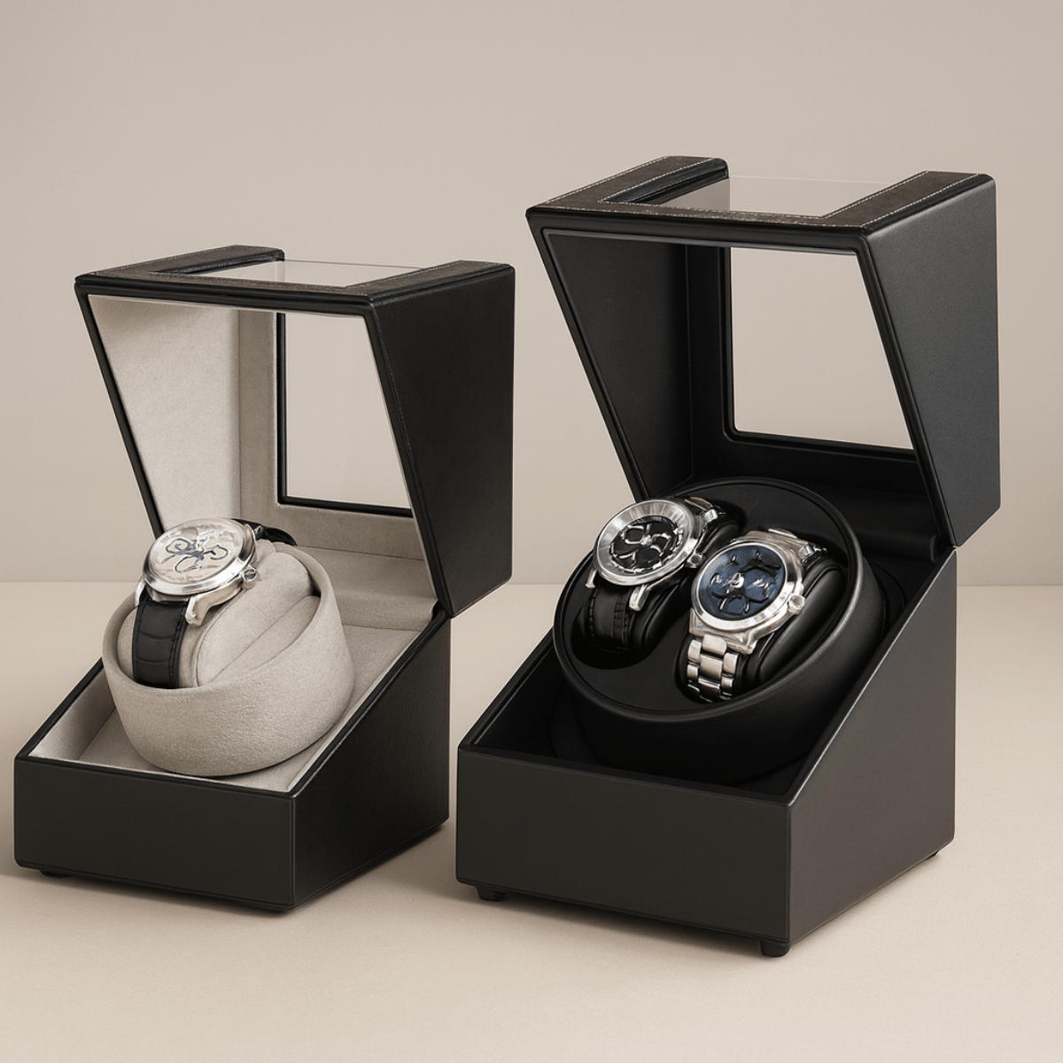 Remontoir de montre – coffret horloger silencieux pour montres automatiques