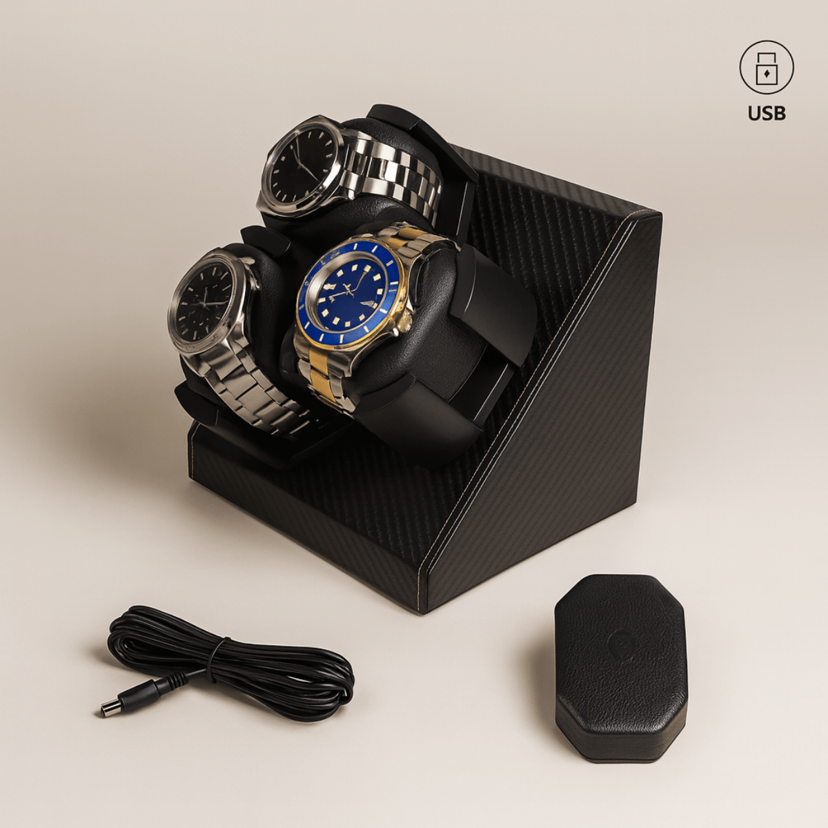 Support montre automatique – support horloger élégant et fonctionnel