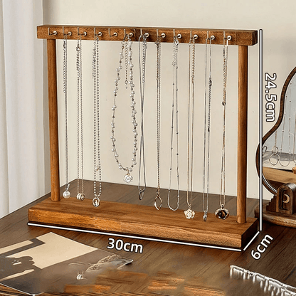 porte bijoux bois taille S