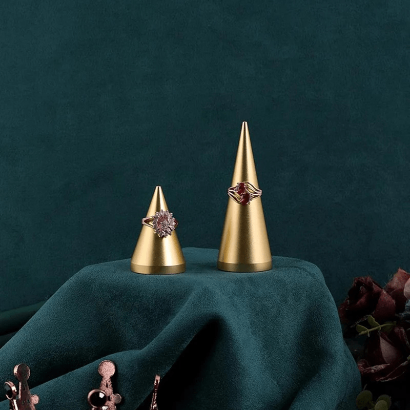 Présentoir Métal Doré Élégant – Porte Bijoux Femme 